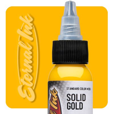 رنگ تاتو Eternal Ink Solid Gold