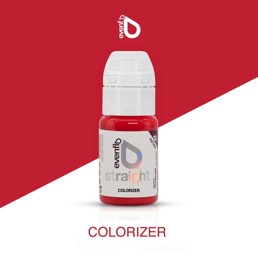 Evenflo-Colorizer-White-caps-Partial-Color رنگ تاتو Perma Blend EVEN FLO Neutralizer - تصویر 1