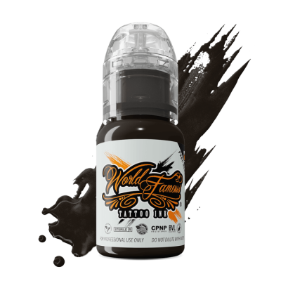 رنگ تاتو World Famous Tattoo Ink Badlands Brown