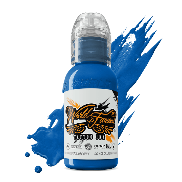 WFNGB1-World-Famous-Niagara_Blue-1oz_720x رنگ تاتو World Famous Tattoo Ink Niagara Blue - تصویر 1