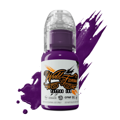 رنگ‌ تاتو World Famous Tattoo Ink Purple Kush