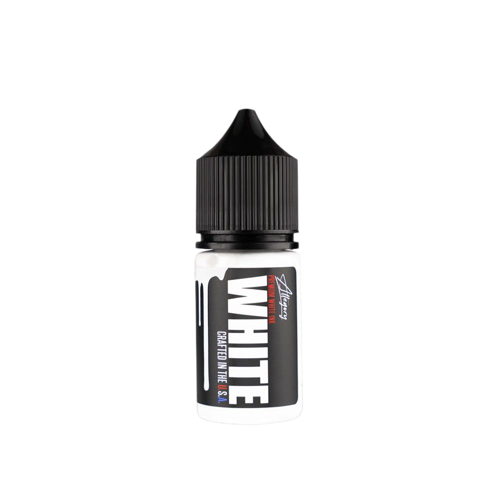 white-1oz رنگ تاتو Allegory White - تصویر 1