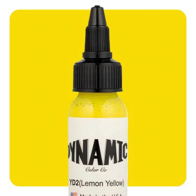 رنگ تاتو Dynamic LEMON YALLOW